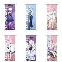 ブルーアーカイブ 等身大タペストリー ヒフミ アズサ ハナコ コハル ブルーアーカイブ 等身大タペストリー ヒフミ アズサ ハナコ