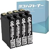 【横トナ】エプソン用 IC69 砂時計 互換インク ICBK69L ブラック 4本 増量版 残量表示対応 対応機種：PX-045A / PX-046A / PX-047A / PX-105 / PX-405A / PX-435A / PX-436A / PX-437A / PX-505F / PX-535F / PX-S505
