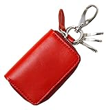 ユナイテッドビーズ スマートキーケース 栃木レザー レッド TOL-SKC-05