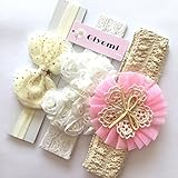 Giyomi ベビー キッズ ヘアバンド 3個 セット 内祝い 出産祝い 記念撮影 プレゼント 贈り物 セットB