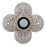 Vicenza Designs D4009 Napoli Doorbell, Polished Nickel by Vicenza Designs