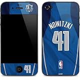 NBA Dallas Mavericks Iphone 4 & 4sスキン – Dirk Nowitzki Dallas Mavericks Jerseyビニールデカールスキンfor your iPh