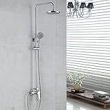 LightInTheBoxクローム仕上げシングルハンドルシャワー蛇口現代雨シャワー/ Handshower含ま真鍮クローム