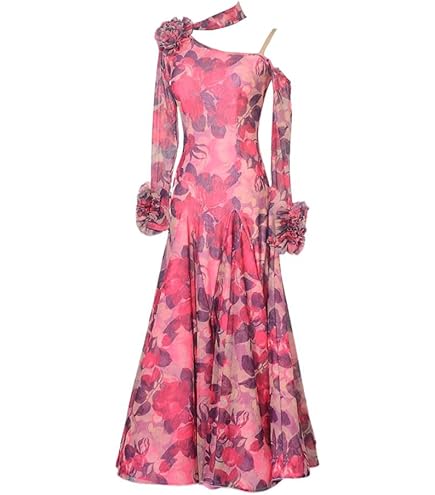 Amazon.co.jp: 社交ダンス モダンドレス スタンダードドレス デモ用