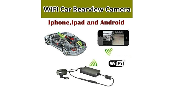 Amazon Wifi バック フロント カメラ 12v 防水 Iphone 5 Ipad スマホ タブレット 対応 Ma Wii11 バックカメラ本体 車 バイク