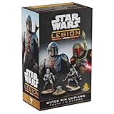 Asmodee、Star Wars Legion - アウターリムアウトロー、卓上ミニチュア拡張、対象年齢14歳以上、2人用、プレイ時間3時間。