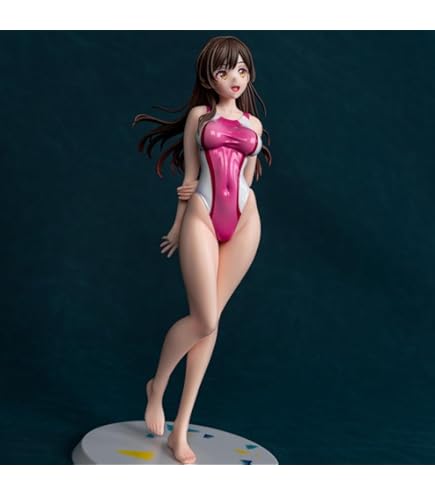 Amazon.co.jp: 水原千鶴 競泳水着Ver. 1/7 フィギュア ホビー JP
