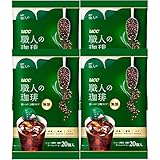 UCC 職人の珈琲 ポーションコーヒー深いコク 無糖 き釈用 20P 200ml ×4個