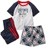 Carter's (カーターズ) :: ジャージー パジャマ ポリエステル100% :: 3-Piece Jersey Pjs :: 12M :: 72-78 cm :: 正規タグ保証
