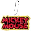 ディズニー ワッペンバッジ レトロミッキー ロゴ
