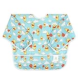 Bumkins Disney Baby Waterproof Sleeved Bib, Winnie The Pooh Balloon (6-24 Months) by Bumkins