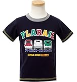 (プラレール)PLARAIL 半袖Tシャツ ベビー 男の子【56p011】80cm ネイビー
