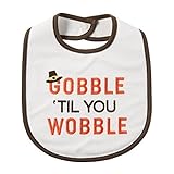Gobble 'Til You Wobble Feeding Bib by Carter's