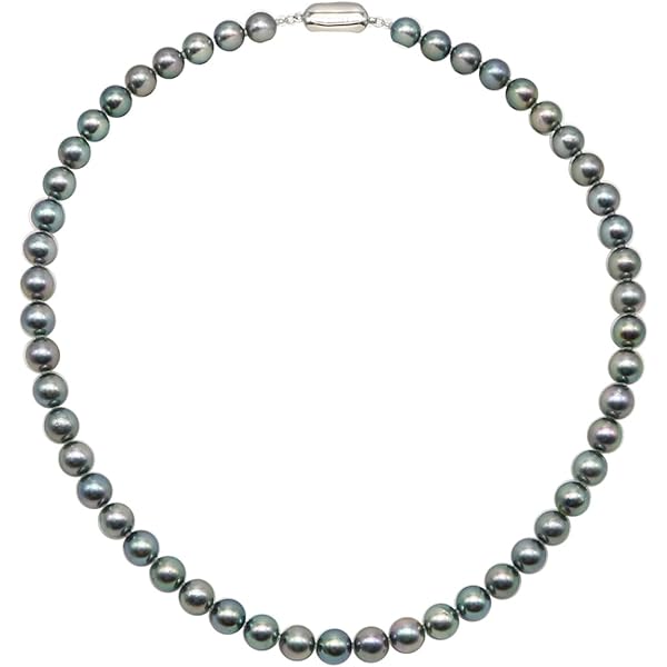 Amazon | 真珠 パール ネックレス あこや真珠 パールネックレス 7.5mm