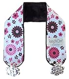 LatchOn Nursing Blanket Strap - turns any blanket into a nursing cover (Minky Pink Floral) by LatchO