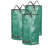 SKYLINK 3 x 自立式 ジャンピング 集草バッグ 万能フゴ袋 45x76cm 120L