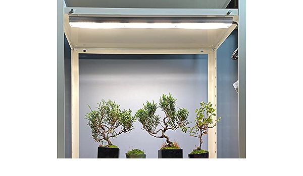 Amazon Co Jp Seric 盆栽育成用人工太陽照明灯 育成棚セット Le 45wd40f 光合成促進led採用 Diy 工具 ガーデン