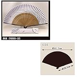 京扇子　Y65001-32　紳士セット　夏霞 扇子袋ｾｯﾄ　つゆしばにﾄﾝﾎﾞ薄紫