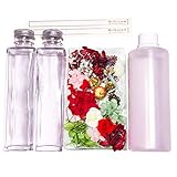 ハーバリウムキット【150ml　2本作成】 (天然石ガーネットレッド