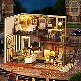 CPOWACE DIY ドールハウス タイムスタンプ/Time imprint 手作りキット ミニチュアコレクション 初心者 (LV001)