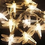 Fuloon　10M 80灯 庭園ガーデンライト　ロープライト　自動点灯　イルミネーション「6色選べる」　クリスマス、パーティー、結婚式 (電球色)