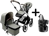 Bugaboo Buffalo Escape Complete Stroller 2015, Balsam Green + Bugaboo Cup Holder by Bugaboo