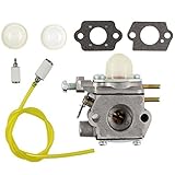 753-06190 WT-973 Carburetor with Primer Bulb for MTD Craftsman Bolens Murray Cub Cadet String Trimme