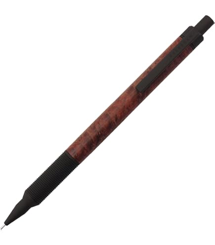 Amazon.co.jp: クラフトエー 黒檀瘤 極上杢 MP202 シャーペン : 文房具