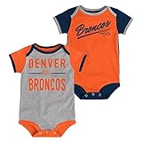Denver Broncos Descendant 2パックボディースーツOnesie Set