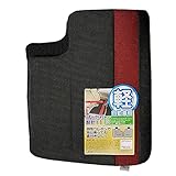 TOHPO 未来科学 軽自動車ベンチシート用 2Pメッシュクッション レッド KBM-94757 運転席側:56×45cm、助手席側:50×45cm