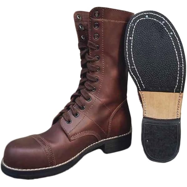 Amazon | Mil-Tec ドイツ連邦軍 BW Combat Boots Model 2000 レザー 8