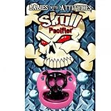 USA Billy Bob Pacifier Baby Teether Pacy Orthodontic Nipples Lip Novelty Pink Skull by Preciastore b