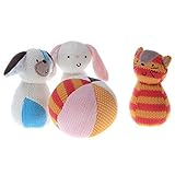 Labebe ベビー用ボーリングおもちゃ 子供用ファニーアニマルおもちゃ 幼児のクリエイティブな誕生日プレゼントとしてもオススメ! - セットC