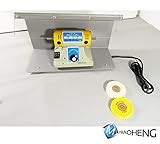 バフモーター 　ポリッシャー　多機能小型卓上丸鋸盤 TM-2F 防塵フード バフモーターセット バフベンチグラインダー ポリッシャー  精密研磨カービング・イヤリングジュエリー宝石の研磨に最適110Ｖ