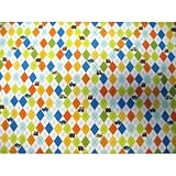 SheetWorld Fitted Pack N Play (Graco) Sheet - Argyle Transport - Made In USA by sheetworld