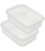 Amazon｜ウィルマックス 保存容器 エンバランス クリアコンテナ S x 2