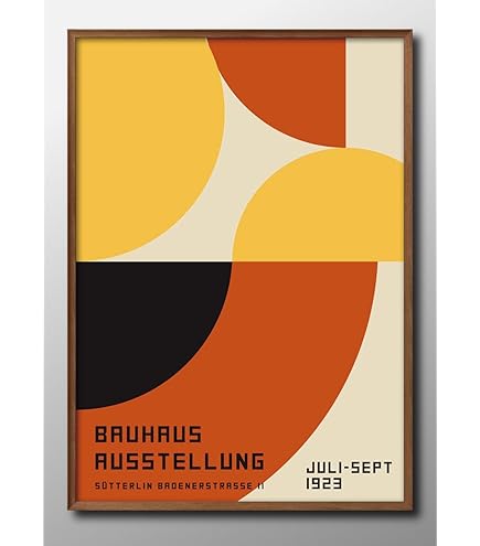 Amazon.co.jp: バウハウスポスター展バウハウス1923キャンバス