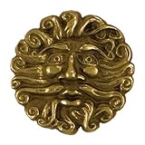 Michael Healy Designs MHR21 North Wind Doorbell Ringer, Brass by Michael Healy Designs