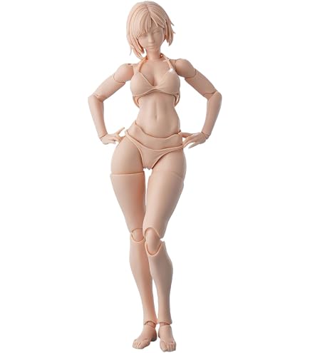 Amazon.co.jp: Romankey x COWL 超可動女性素体[ホワイト] 1/12