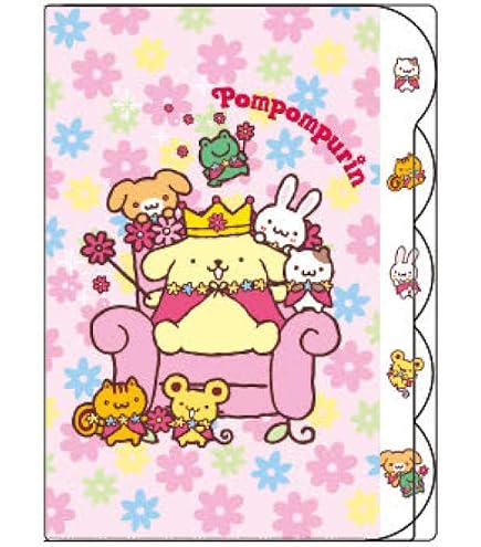 Amazon | ショウワノート ポムポムプリン A5クリアファイル 646587