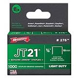 Arrow Fastener 276 Genuine JT21/T27 3/8-Inch Staples 1000-Pack [並行輸入品]
