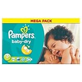 Pampers Baby Dry Size 3 (4-9kg) Mega Box 104 per pack by Pampers [並行輸入品]