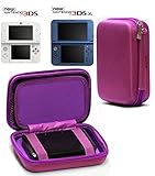 Navitech ニンテンドウ　３DS LL/ NEW 3DS LL / NEW 3DS　用ハードキャリーケース (紫)
