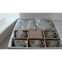 Amazon.co.jp: ナルミ葡萄柄ティーカップ&ソーサー5客セット