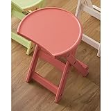 折りたたみ式スツール　　シャーベットピンク　ロー