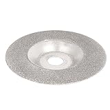 uxcell ダイヤモンド研削ディスク　セラミック　100mm外径　ホイール　ガラス　コート　凹面　砥石