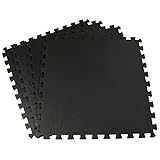 昭和化学 ジョイントマット EVA 60 4枚入り ブラック 60×60×1.2cm