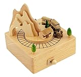 マウンテントレインクラシックオルゴール、ボーイフレンドやガールフレンドのための完璧なギフト