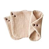 華布 極み スナップ付ライナー ラウンド Mサイズ 3枚入り おりもの用 おりものシート パンティライナー 布ナプキン オーガニックコットン100％ 綿 ふわふわ ムレ かぶれ 日本製 お試し 温活 妊活 フェムケア サステナブル 肌にやさしい 敏感肌 パンティライナー 防災