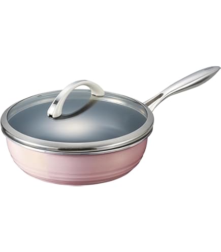 新品 アサヒ オールライト フライパン 26cm ピンク Amazon | アサヒ軽金属 フライパン オールライト(26) 色：シャンパン